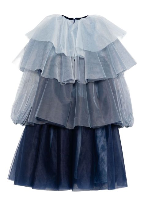 Abito in tulle A' LAPAGE | AMELIA 42CELESTE/NAVY
